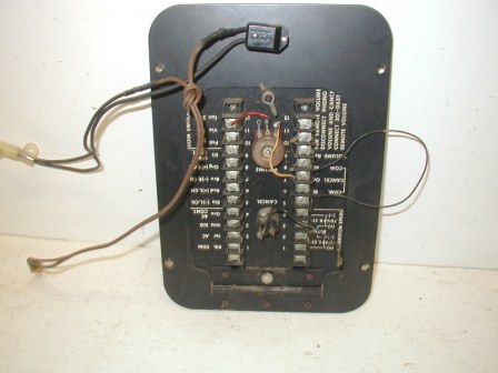 AMI TI-1 Jukebox Volume Potentiometer / Momentary Button / Cabinet Switch On Door (Item #46) (Image 2)